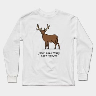 Grumpy Stag Long Sleeve T-Shirt